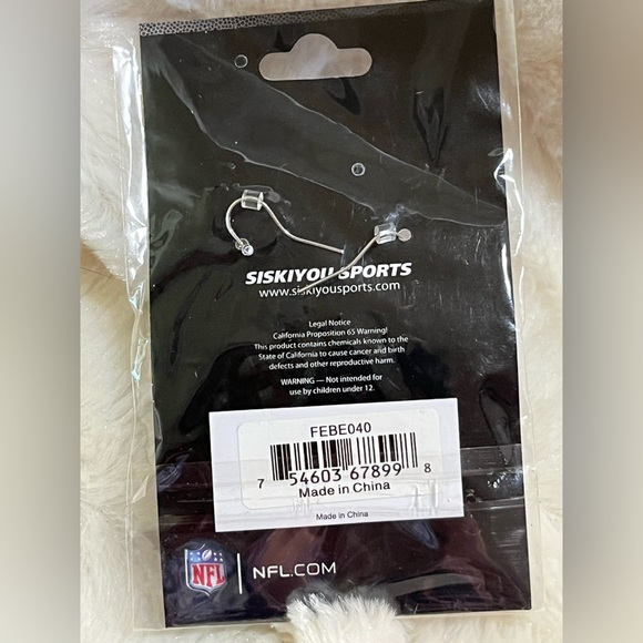 Los Angeles NFL Chargers Earrings New - Picture 4 of 4